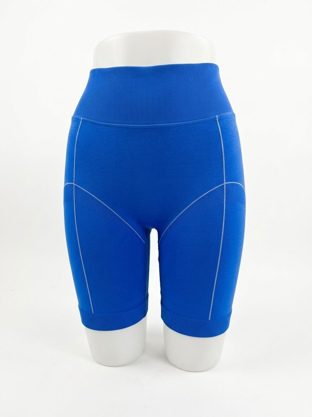 NWOT TNA Royal Blue High-Waist Seamless Bike Shorts M/L